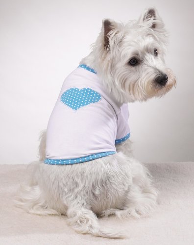 X-SMALL - Polka Dot Heart Tee-Shirts