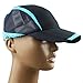 Samtree Unisex Sun Hat,Ultra Thin Quick Dry Lightweight Summer Sport Running Baseball Cap(011-Black)