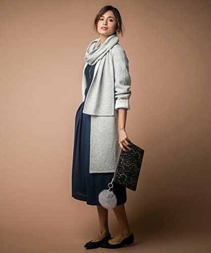 (アンタイトル) UNTITLED ダブルフェイスウール混コート 15399406