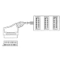 Hama 3 Way Scart Block