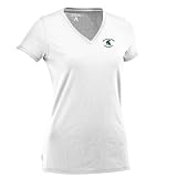 NCAA Women's Michigan Wolverines Dream V-Neck Tee (White, X-Large)