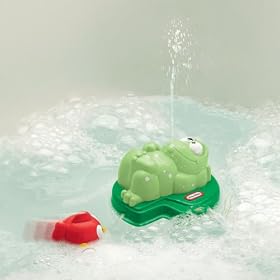 Little Tikes Floating Fountain Frog Bath Toy