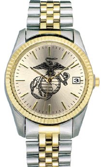US Marine Corps Watch with Stainless Steel Strap