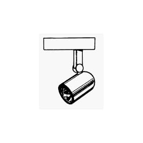 Cooper Industries P6002W Halogen Roundback Track Lighting Fixture