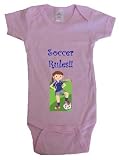 SOCCER RULES #2 - BigBoyMusic Baby Designs - White, Blue or Pink Onesie / Baby T-shirt