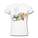 Ruthe, Godzilla im Laufrad, Frauen AA T-Shirt
