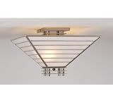 14Sq Watersedge Nickel Flushmount