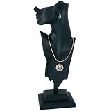 Black Earring Necklace Pendant Display Jewelry Stand