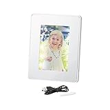 マジックミラーフォトフレーム(卓上鏡) 170mm×220mm×45mm USB電源 7371【代引不可】 生活用品 インテリア 雑貨 インテリア 家具 フォトスタンド アルバム [並行輸入品]