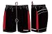 Sports : Lotto Tennishose Open jr, Unisex - kinder, black/flame