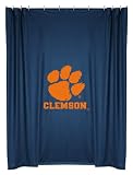CLEMSON TIGERS OFFICIAL TEAM JERSEY SHOWER CURTAIN