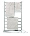Warmrails Hyde Park Freestanding Towel Warmer and Drying Rack, Chrome