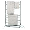 Warmrails Hyde Park Freestanding Towel Warmer and Drying Rack, Chrome