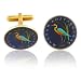 Hungary Crane Coin Cuff Links-CLC-CL411