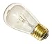 11 Watt Clear S14 Shape Incandescent Light Bulb / Clear Sign Bulb / 11S14
