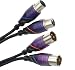 Monster Cable M DJ-X-4M Monster DJ Cables 4 meter pair XLR Male to XLR Female