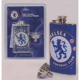 Chelsea F.C. Official Crested Hip Flask
