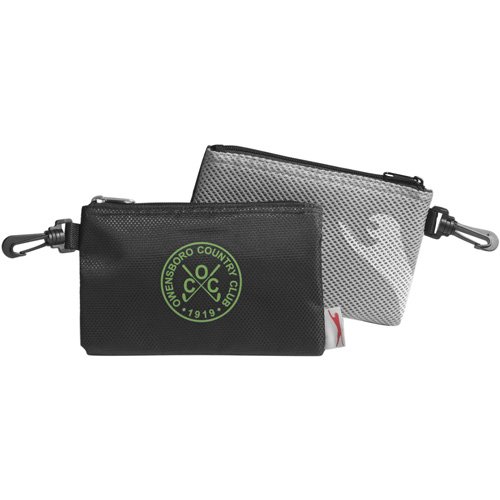 Golf Valuables Accessory Pouch Bag Zippered
