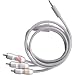 3.5MM Plug to RCA/Video Cable - 6 Foot