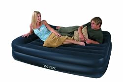Intex Pillow Rest Queen Airbed with Built-in Electric Pump