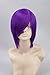 Unisex Short Straight Fiber Cosplay Wigs for Women Halloween Costume Hair