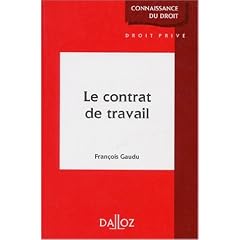 Le Contrat de travail