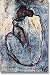 Blue Nude / Blue Nude, Art Poster by Pablo Picasso