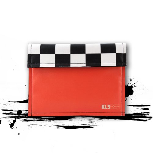 KLEBER-Taschen Sleeve Smart Cover Etui Tasche Schutz Hülle Case Cover mit Filz für iPad 1, 2 & iPad 3 sowie auch Tablet PCs in dieser Größe- z.Bsp. Samsung Galaxy o.ä.COLOR ROCKs