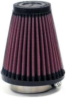 K&NUniversal Clamp-On Air Intake Filter: High Performance, Premium Washable, Replacement Filter: Flange Diameter: 1.6875 In, Filter Height: 4 In, Flange Length: 0.625 In, Shape: Round Tapered, R-1080