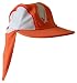 DaRiMi Kidz Flap Hat Orange/White Medium