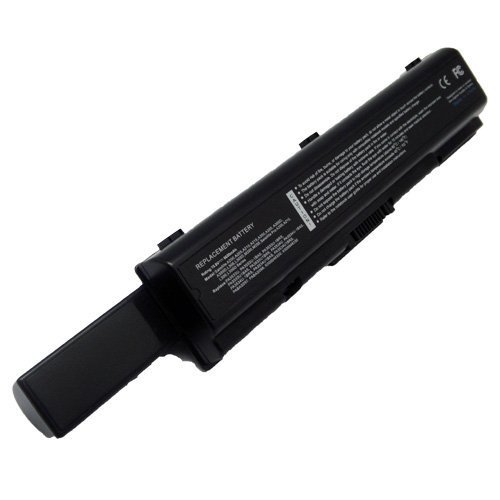 Laptop Battery for Toshiba Satellite A505-S6005, 9 cells 6600mAh Black by KCBattery