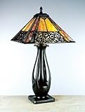 IMAGE OF Quoizel Christina Tiffany 2 Light Table Lamp