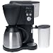 Capresso 471.01 CoffeeTEC Digital 10-cup Coffeemaker with Stainless-Steel Vacuum Carafe and FrothXpress, Black