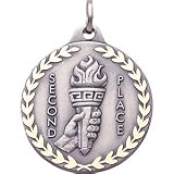  : 1 1/4 Inch Second Place Medal