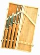 PSI Woodworking LCBT4 4 Piece Bowl Turning Lathe Chisel Set