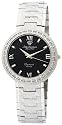 Jules Jurgensen Men's Diamond Accent Silver-Tone Watch #5212W
