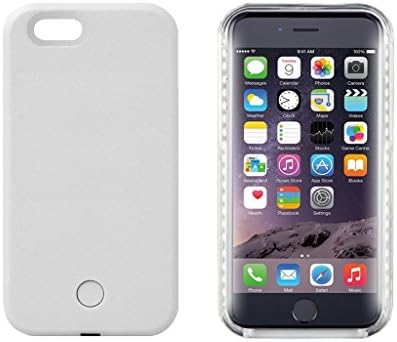 HongTaiL® IPhone 6 / 6s LED Fill Light Self Phone Shell / Luminous Phone Shell (white)