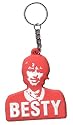 GEORGE BEST PVC KEYRING - 17416