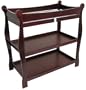 Badger Basket Cherry Sleigh Style Baby Changing Table