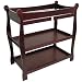 Badger Basket Cherry Sleigh Style Baby Changing Table