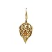 14K Yellow Gold 1 1/4 ct. Multicolor Gemstone Charm