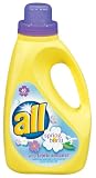All Ultra Fabric Softener, Liquid, Spring Burst Scent, 40-Load Bottles (Pack of 6)