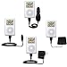 Road Warrior Kit for the Apple iPod Photo (30GB) includes a Car &amp; Wall Charger AND USB cable AND Battery Extender - Gomadic Brand w/ TipExchange Technology