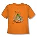 Search : Aquaman - Aquaman Distressed Toddler T-Shirt In Orange