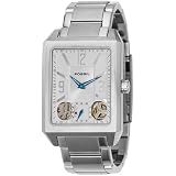 Fossil Mens Metal Dress Watch - Silver Dial - Twist Series by Fossil