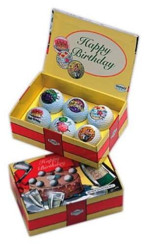 Golf Geschenkset HAPPY BIRTHDAY