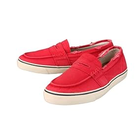 Polo Ralph Lauren 'Horace' Casual Loafers Mens - Red by Polo Ralph Lauren