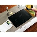 GE Profile CleanDesign : PP945BMBB 30in Smoothtop Electric Cooktop - Black