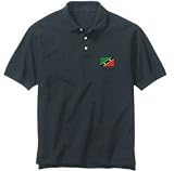 Polo Box Black Flag  St. Kitts & Nevis  Country