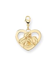 Disney Ariel Heart Lobster Clasp Charm